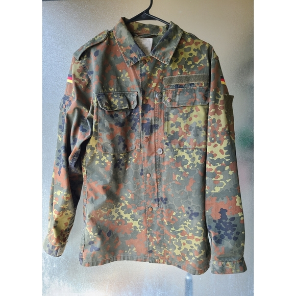 Authentic camouflage  German Military jacket - Picture 1 of 7